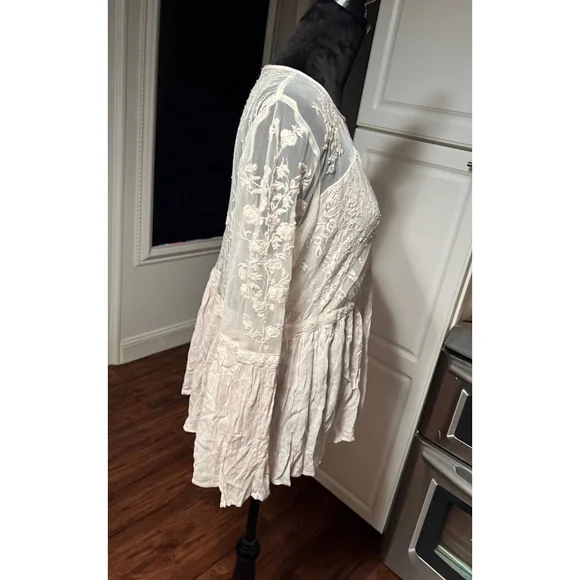 New American Eagle Lace Bell Sleeve Top XXL - Picture 8 of 8